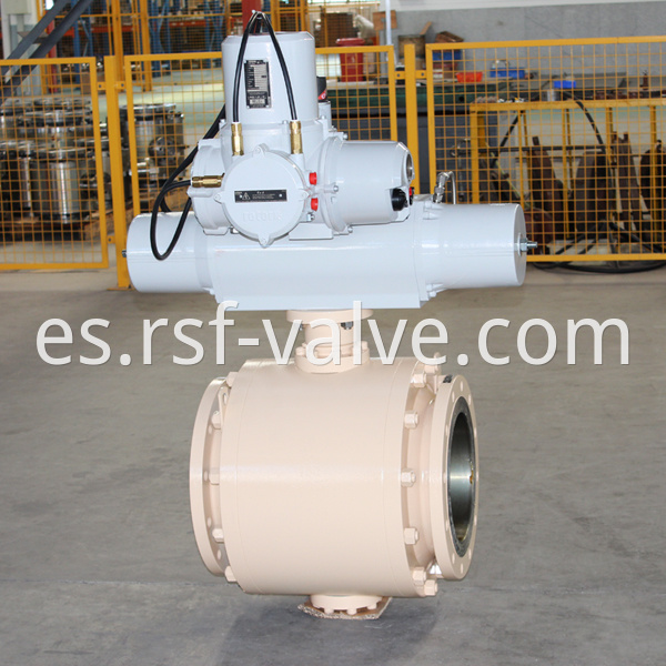 Motorized Trunnion Mounted Ball Valve